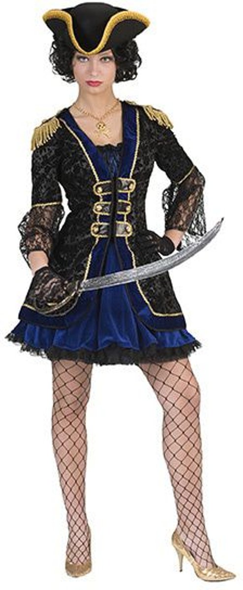 Piraat & Viking Kostuum | Stoutmoedige Pirate Pieternella Hein | Vrouw | Maat 36-38 | Carnaval kostuum | Verkleedkleding